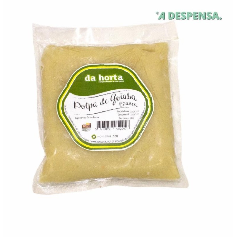 POLPA GOIABA BRANCA NACIONAL CONG. 500g